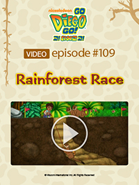 go diego go rainforest race